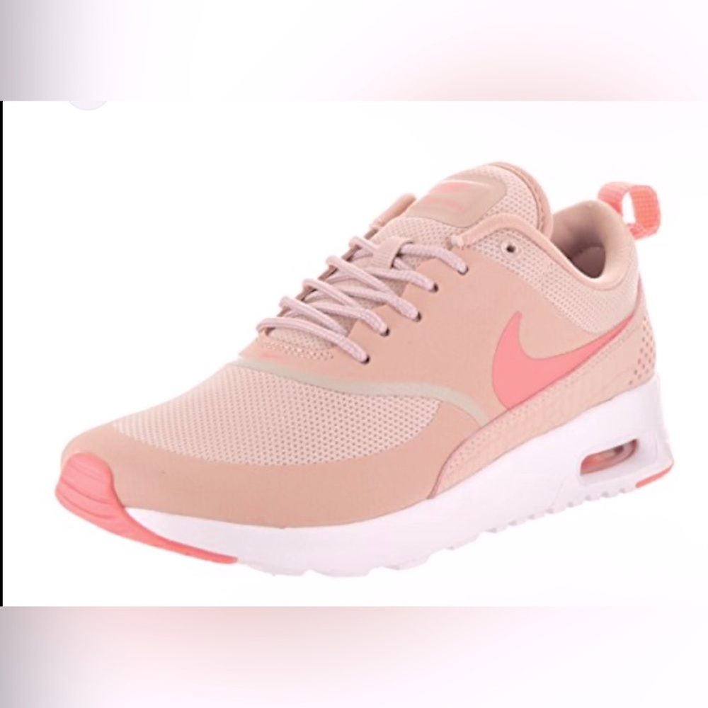 NIKE WOMENS AIR MAX THEA Pink Oxford/Bright Melon/ White - Size: 9